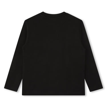 Playera HUGO negra para niños y adolescentes
